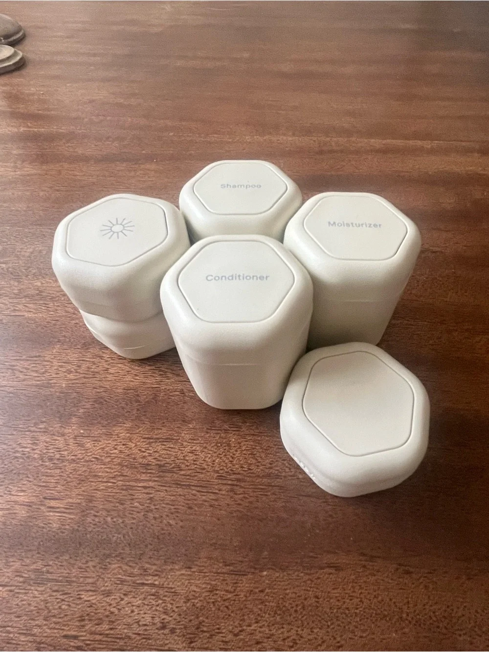 Cadence Stackable Travel Organizers — Sand
